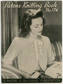 Book, Knitting, Patons Knitting Book no. 174