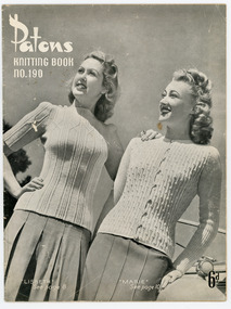 Book, Knitting, Patons Knitting Book no. 190