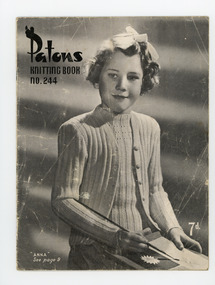 Book - Patons Knitting Book no. 244, Patons and Baldwins, 1945 - 1950