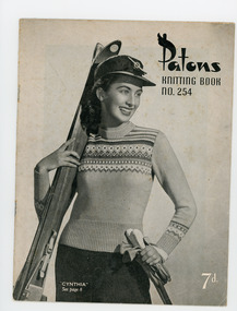 Book, Knitting, Patons Knitting Book no. 254