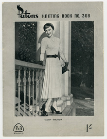 Book, Knitting, Patons Knitting Book no. 308