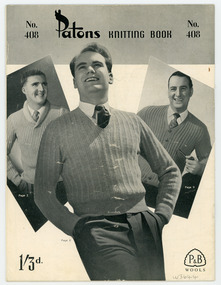 Book, Knitting, Patons Knitting Book no. 408
