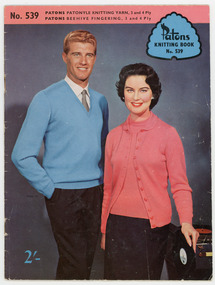 Book, Knitting, Patons Knitting Book no. 539
