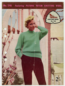 Book, Knitting, Patons Knitting Book no. 546