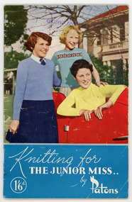 Book, Knitting, Knitting for the Junior Miss