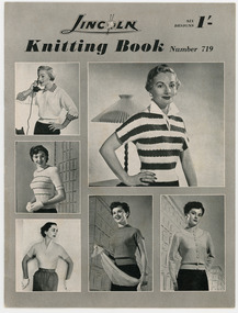 Book, Knitting, Lincoln Knitting Book no. 719