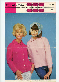 Book, Knitting, Lincoln Trio Knits Leaflet no. 56