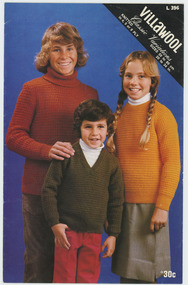 Book, Knitting, Villawool Classic Variations L396