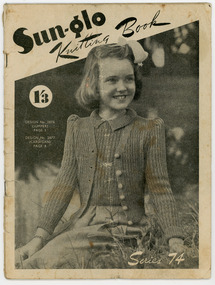 Book, Knitting, Sun-glo Knitting Book series 74