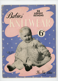 Book, Knitting, "The New Idea" Book of Babies Knitwear