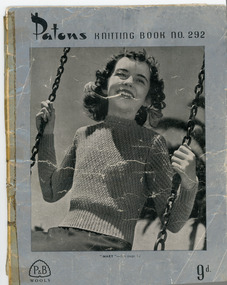 Book, Knitting, Patons Knitting Book no. 292