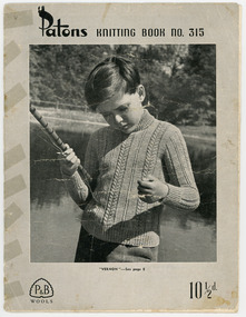 Book, Knitting, Patons Knitting Book no. 315
