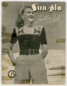 Book, Knitting, Sun-glo Knitting Book series 104