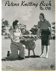 Book, Knitting, Patons Knitting Book no. 176