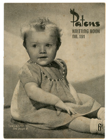 Book, Knitting, Patons Knitting Book no. 191