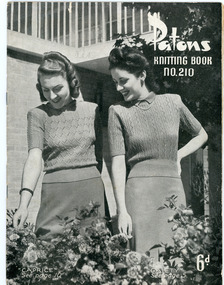 Book, Knitting, Patons Knitting Book no. 210
