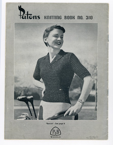 Book, Knitting, Patons Knitting Book no. 310