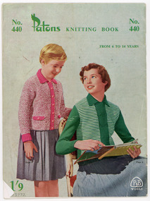 Book, Knitting, Patons Knitting Book no. 440
