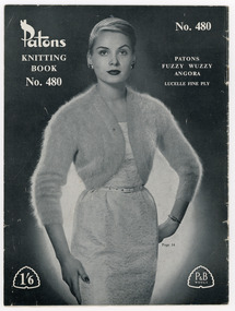 Book, Knitting, Patons Knitting Book no. 480