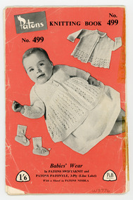 Book, Knitting, Patons Knitting Book no. 499