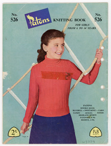 Book, Knitting, Patons Knitting Book no. 526