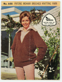 Book, Knitting, Patons Knitting Book no. 608