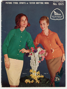 Book, Knitting, Patons Knitting Book no. 665