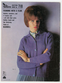 Book, Knitting, Patons Knitting Book no. 718
