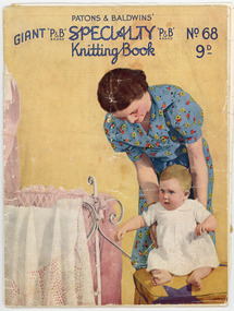 Book, Knitting, Patons and Baldwins' Specialty Knitting Book no. 68