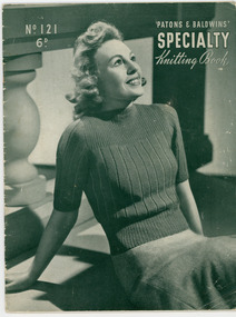 Book, Knitting, Patons and Baldwins' Specialty Knitting Book no. 121
