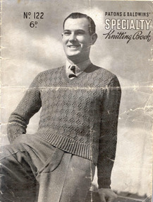 Book, Knitting, Patons and Baldwins' Specialty Knitting Book no. 122
