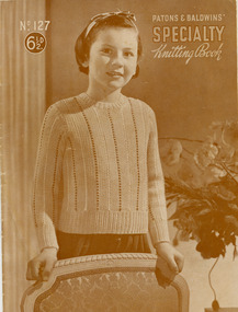 Book, Knitting, Patons and Baldwins' Specialty Knitting Book no. 127