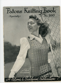 Book, Knitting, Patons Specialty Knitting Book no. 160