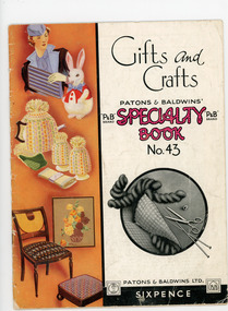 Book, Knitting, Patons and Baldwins' Specialty Book no. 43