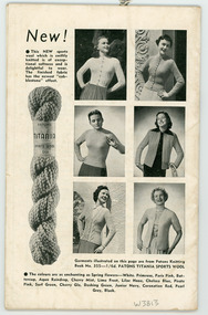 Book, Knitting, Let's Knit with Patons