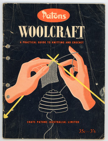 Book, Knitting, Patons Woolcraft: a practical guide to knitting and crochet