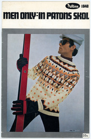 Book - Patons Knitting Book no. 848: Men Only in Patons Skol, Patons and Baldwins, 1966