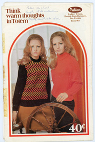 Book, Knitting, Patons Knitting Book no. 964