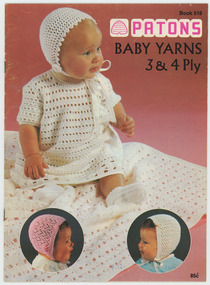 Book, Knitting, Patons Book no. 518: Baby Yarns