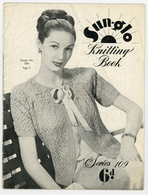 Book, Knitting, Sun-glo Knitting Book series 109