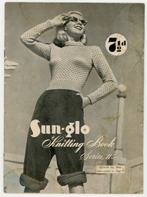 Book, Knitting, Sun-glo Knitting Book series 115