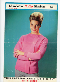 Book, Knitting, Lincoln Trio Knits Leaflet no. 45