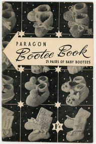 Book - Paragon Bootee Book, Paragon Art Needlecraft, 1955