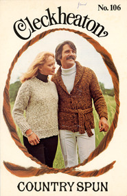 Booklet - Cleckheaton No. 106, Country Spun, Cleckheaton, c.1970s
