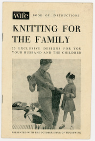 Book, Knitting, Housewife: Knitting for the Family