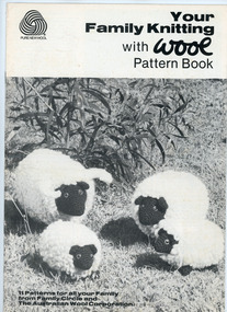 Book, Knitting, Your Family Knitting with Wool Pattern Book