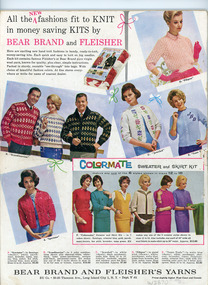 Book, Knitting, Vogue Knitting Book Fall-Winter 1961