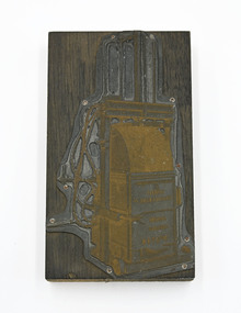 Artwork, other - Printing Plate, Humble and Sons Pty Ltd, Humble and Sons Wool Press Printing Plate, 1940s