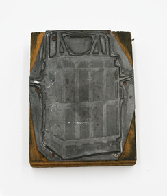 Artwork, other - Printing Plate, Humble and Sons Pty Ltd, Humble and Sons Wool Press Printing Plate, 1940s