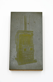 Artwork, other - Printing Plate, Humble and Sons Pty Ltd, Humble and Sons Wool Press Printing Plate, 1940s
